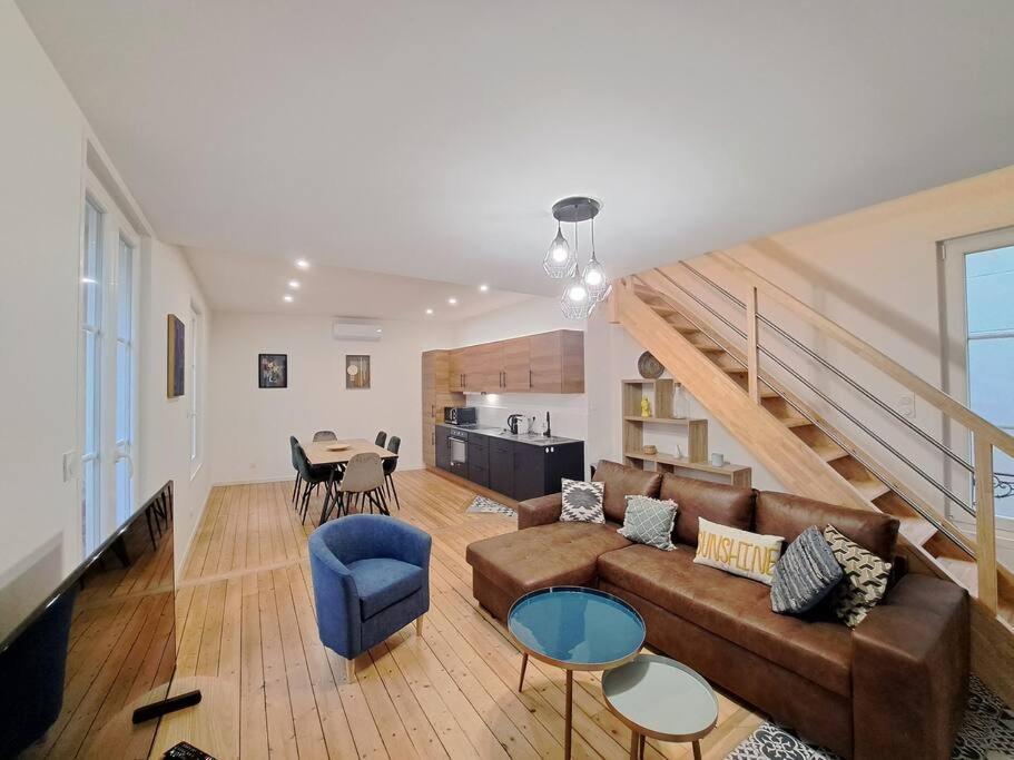 Апартаменти Antibes, Duplex Lumineux Реймс Екстер'єр фото