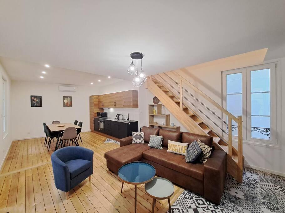 Апартаменти Antibes, Duplex Lumineux Реймс Екстер'єр фото